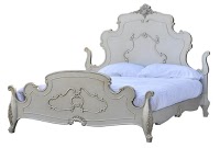 Bed Furniture Sofa Divan Mattress Dining Romford Essex, T Home Furniture, Crushed Velvet Bed frame, 1183639 Image 3